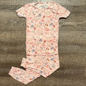 Magnetic Me Modal Short Sleeve No Drama Pajama in “Dandy Lions” Print